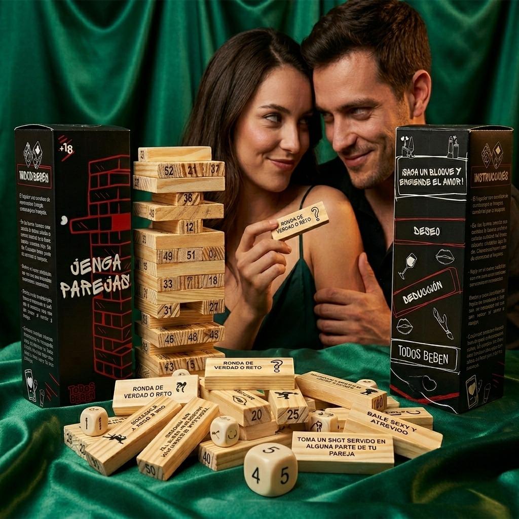 Jenga Erótico para Parejas 54 Piezas 3